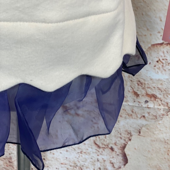 ❌ NWT Vintage Scalloped Embroider Sweatshirt Dress - Picture 15 of 15